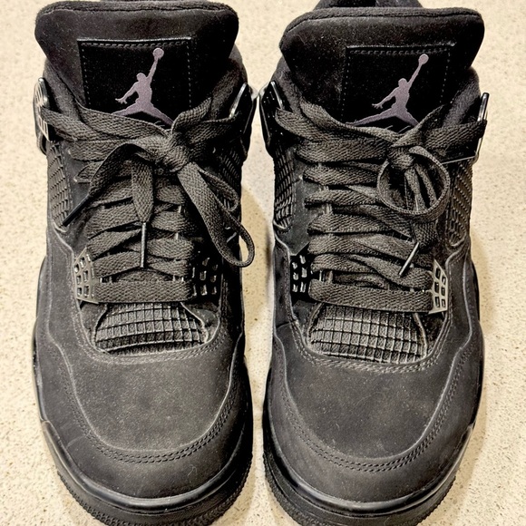 Air Jordan 4 Retro Black Cat size 8.5 - Picture 3 of 8